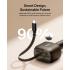 Belkin USB C Car Charger 75W w/ 30in Retractable USB C Cable - iPhone Charger, Compatible with iPhone 17 & 16 Series, Galaxy S25 Series, AirPods, Tablet, MacBook, Chromebook, etc. - Black